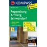 Regensburg - Amberg - Schwandorf: Wanderkarte Mit Aktiv Guide Und Radwegen. Gps-Genau. 1:50000