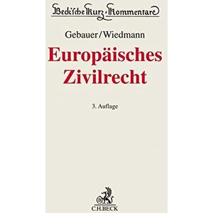 Martin Gebauer Europäisches Zivilrecht