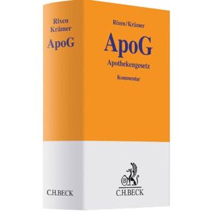 Stephan Rixen Apog: Apothekengesetz Mit Apothekenbetriebsordnung (Apbetro) (Gelbe Erläuterungsbücher)