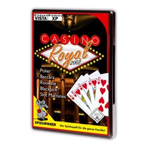 Franzis Casino Royal 2007, 1 Cd-Rom Poker, Baccara, Roulette, Blackjack,