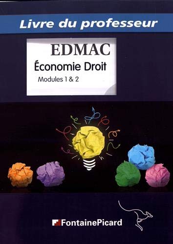 Jean Aldon Corrige Eco-Droit Modules 1&2; Seconde Bac Pro Tertiaires: Livre Du Professeur