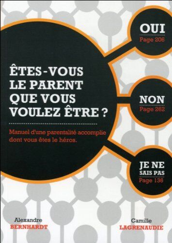 Alexandre Bernhardt Etes-Vous Le Parent Que Vous Voulez Être ?