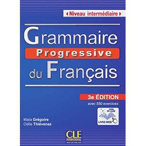 Maïa Grégoire Grammaire Progressive Du Français, Niveau Intermédiaire: Buch + Audio-Cd (Série Progressive) - Publicité Maïa Grégoire Grammaire Progressive Du Français, Niveau Intermédiaire: Buch + Audio-Cd (Série Progressive) - Publicité