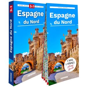 Collectif Espagne Du Nord : 3 En 1 : Guide, Atlas, Carte Laminée - Publicité Collectif Espagne Du Nord : 3 En 1 : Guide, Atlas, Carte Laminée - Publicité