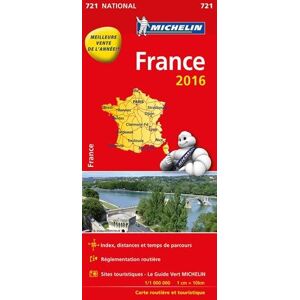 Collectif Michelin Carte France 2016 Michelin - Publicité Collectif Michelin Carte France 2016 Michelin - Publicité
