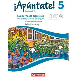¡apúntate! null spanisch Als 2. Fremdsprache - Ausgabe 2016 band 5 differenzierende Ausgabe null cuaderno De Ejercicios Mit Interaktiven Übungen ... Förderheft, Audio-Cd Und Audios Online - Publicité ¡apúntate! null spanisch Als 2. Fremdsprache - Ausgabe 2016 band 5 differenzierende Ausgabe null cuaderno De Ejercicios Mit Interaktiven Übungen ... Förderheft, Audio-Cd Und Audios Online - Publicité