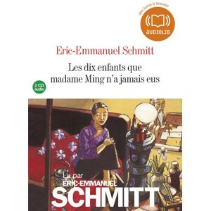 Eric-Emmanuel Schmitt Les Dix Enfants Que Madame Ming N'A Jamais Eus - Publicité Eric-Emmanuel Schmitt Les Dix Enfants Que Madame Ming N'A Jamais Eus - Publicité