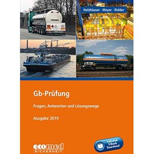 Jörg Holzhäuser Gb-Prüfung Inklusive E-Book: Fragen Und Antworten Für Die Ihk-Prüfung Von Gefahrgutbeauftragten Nach Gbv - Publicité Jörg Holzhäuser Gb-Prüfung Inklusive E-Book: Fragen Und Antworten Für Die Ihk-Prüfung Von Gefahrgutbeauftragten Nach Gbv - Publicité