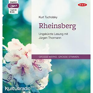 Kurt Tucholsky Rheinsberg: Ungekürzte Lesung (1 Mp3-Cd) - Publicité Kurt Tucholsky Rheinsberg: Ungekürzte Lesung (1 Mp3-Cd) - Publicité