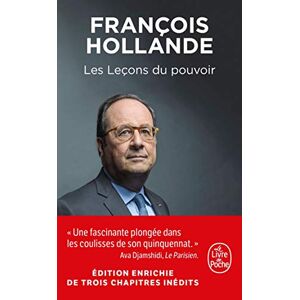 François Hollande Les Leçons Du Pouvoir - Publicité François Hollande Les Leçons Du Pouvoir - Publicité