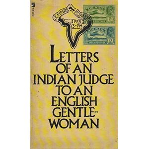 Anonymous Letters Of An Indian Judge To An English Gentlewoman - Publicité Anonymous Letters Of An Indian Judge To An English Gentlewoman - Publicité