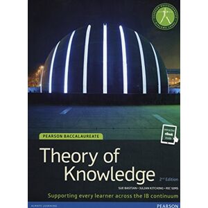 Sue Bastian Pearson Baccalaureate Theory Of Knowledge Print And Ebook Bundle For The Ib Diploma (Pearson International Baccalaureate Diploma: International E) - Publicité Sue Bastian Pearson Baccalaureate Theory Of Knowledge Print And Ebook Bundle For The Ib Diploma (Pearson International Baccalaureate Diploma: International E) - Publicité