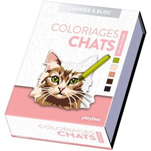 Coloriages Chats En 365 Jours - Publicité Coloriages Chats En 365 Jours - Publicité