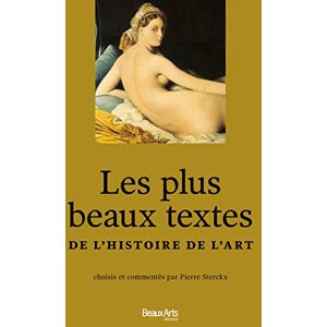 Pierre Sterckx Les Plus Beaux Textes De L'Histoire De L'Art - Publicité Pierre Sterckx Les Plus Beaux Textes De L'Histoire De L'Art - Publicité