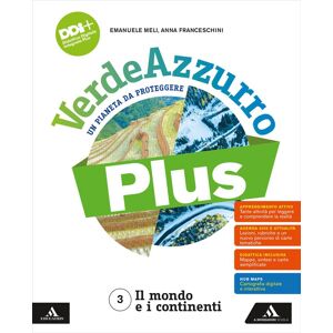 Verdeazzurro Plus. Un Pianeta Da Proteggere. Con Atlante, Percorsi Esame. Per La Scuola Media. Con E-Book. Con Espansione Online. Il Mondo E I Continenti (Vol. 3) - Publicité Verdeazzurro Plus. Un Pianeta Da Proteggere. Con Atlante, Percorsi Esame. Per La Scuola Media. Con E-Book. Con Espansione Online. Il Mondo E I Continenti (Vol. 3) - Publicité