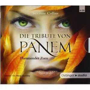 Suzanne Collins Die Tribute Von Panem 3: Flammender Zorn (6 Cds) - Publicité Suzanne Collins Die Tribute Von Panem 3: Flammender Zorn (6 Cds) - Publicité