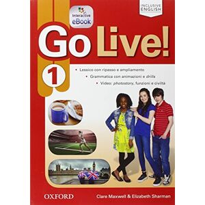 Go Live. Student'S Book-Workbook-Extra-Openbook-Studyapp. Per La Scuola Media. Con Cd Audio. Con E-Book. Con Espansione Online (Vol. 1) - Publicité Go Live. Student'S Book-Workbook-Extra-Openbook-Studyapp. Per La Scuola Media. Con Cd Audio. Con E-Book. Con Espansione Online (Vol. 1) - Publicité