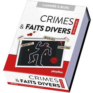 Crimes & Faits Divers En 365 Jours - Publicité Crimes & Faits Divers En 365 Jours - Publicité