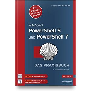 Holger Schwichtenberg Windows Powershell 5 Und Powershell 7: Das Praxisbuch. Inkl. E-Book - Publicité Holger Schwichtenberg Windows Powershell 5 Und Powershell 7: Das Praxisbuch. Inkl. E-Book - Publicité