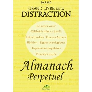 Barjac Le Grand Livre De La Distraction - Publicité Barjac Le Grand Livre De La Distraction - Publicité