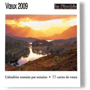 Collectif Voeux 2009 : Calendrier Semaine Par Semaine : 53 Cartes De Voeux - Publicité Collectif Voeux 2009 : Calendrier Semaine Par Semaine : 53 Cartes De Voeux - Publicité
