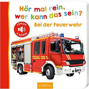 Hör Mal Rein, Wer Kann Das Sein? – Bei Der Feuerwehr: Fühlen Und Hören Hochwertiges Pappbilderbuch Mit 5 Realistischen Sounds Und Fühlelementen Für Kinder Ab 18 Monaten - Publicité Hör Mal Rein, Wer Kann Das Sein? – Bei Der Feuerwehr: Fühlen Und Hören Hochwertiges Pappbilderbuch Mit 5 Realistischen Sounds Und Fühlelementen Für Kinder Ab 18 Monaten - Publicité