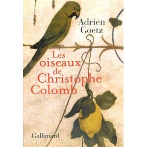 Adrien Goetz Les Oiseaux De Christophe Colomb - Publicité Adrien Goetz Les Oiseaux De Christophe Colomb - Publicité