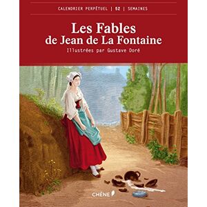 Les Fables De Jean De La Fontaine : Calendrier Perpétuel 52 Semaines - Publicité Les Fables De Jean De La Fontaine : Calendrier Perpétuel 52 Semaines - Publicité