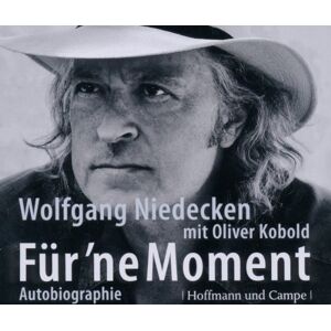 Wolfgang Niedecken Für 'Ne Moment: Autobiographie - Publicité Wolfgang Niedecken Für 'Ne Moment: Autobiographie - Publicité