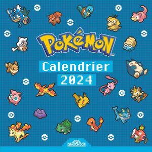 Dragon d'or Pokémon : Calendrier Pixel Art : Bonne Année 2024 Avec Pokémon - Publicité Dragon d'or Pokémon : Calendrier Pixel Art : Bonne Année 2024 Avec Pokémon - Publicité
