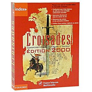 Collectif Cd Croisades 2000 (Mac/pc) (Cd Jeux) - Publicité Collectif Cd Croisades 2000 (Mac/pc) (Cd Jeux) - Publicité