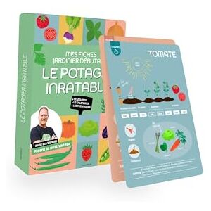 Pierre le cultivateur Le Potager Inratable : 10 Légumes, Le Calendrier, Les Techniques : Mes Fiches Jardinier Débutant - Publicité Pierre le cultivateur Le Potager Inratable : 10 Légumes, Le Calendrier, Les Techniques : Mes Fiches Jardinier Débutant - Publicité