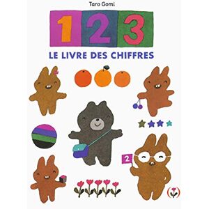 Taro Gomi 1, 2, 3 : Le Livre Des Chiffres - Publicité Taro Gomi 1, 2, 3 : Le Livre Des Chiffres - Publicité