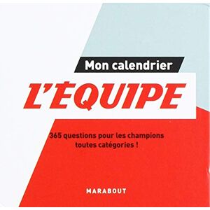Marabout Mon Calendrier L'Equipe : 365 Questions Pour Les Champions Toutes Catégories ! - Publicité Marabout Mon Calendrier L'Equipe : 365 Questions Pour Les Champions Toutes Catégories ! - Publicité