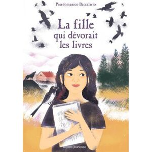 Pierdomenico Baccalario La Fille Qui Dévorait Des Livres - Publicité Pierdomenico Baccalario La Fille Qui Dévorait Des Livres - Publicité
