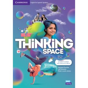 Herbert Puchta Thinking Space B2 Student'S Book With Interactive Ebook - Publicité Herbert Puchta Thinking Space B2 Student'S Book With Interactive Ebook - Publicité