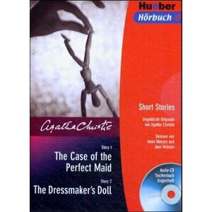 Agatha Christie The Case Of The Perfect Maid / The Dressmaker'S Doll. Cd Und Buch. Short Stories - Publicité Agatha Christie The Case Of The Perfect Maid / The Dressmaker'S Doll. Cd Und Buch. Short Stories - Publicité