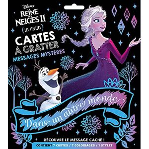 Disney La Reine Des Neiges Ii : Cartes À Gratter : Messages Mystères - Publicité Disney La Reine Des Neiges Ii : Cartes À Gratter : Messages Mystères - Publicité