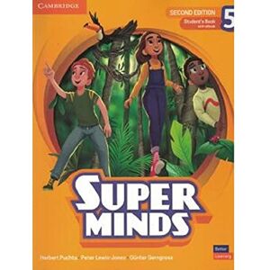 Herbert Puchta Super Minds Second Edition Level 5 Student'S Book With Ebook British English - Publicité Herbert Puchta Super Minds Second Edition Level 5 Student'S Book With Ebook British English - Publicité