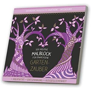 Malblock Für Erwachsene Mit Cd: Gartenzauber - Publicité Malblock Für Erwachsene Mit Cd: Gartenzauber - Publicité
