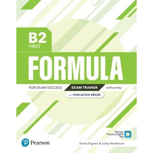 Pearson Education Formula B2 First Exam Trainer Without Key & Ebook - Publicité Pearson Education Formula B2 First Exam Trainer Without Key & Ebook - Publicité