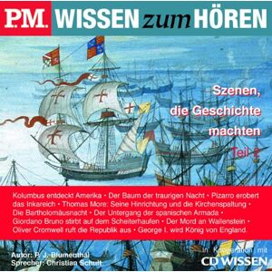 P. J. Blumenthal P.M. Wissen Zum Hören - Szenen, Die Geschichte Machten (Teil 2), 1 Cd - Publicité P. J. Blumenthal P.M. Wissen Zum Hören - Szenen, Die Geschichte Machten (Teil 2), 1 Cd - Publicité