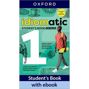 Caroline Krantz Idiomatic 1 Student'S Book With Ebook - Publicité Caroline Krantz Idiomatic 1 Student'S Book With Ebook - Publicité