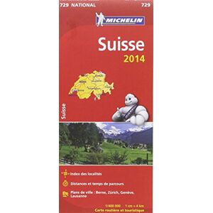 Collectif Michelin Carte Suisse 2014 Michelin - Publicité Collectif Michelin Carte Suisse 2014 Michelin - Publicité