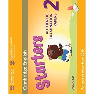 Cambridge English Young Learners 2 For Revised Exam From 2018 Starters Audio Cd: Authentic Examination Papers (Cambridge Young Learners English Tests) - Publicité Cambridge English Young Learners 2 For Revised Exam From 2018 Starters Audio Cd: Authentic Examination Papers (Cambridge Young Learners English Tests) - Publicité