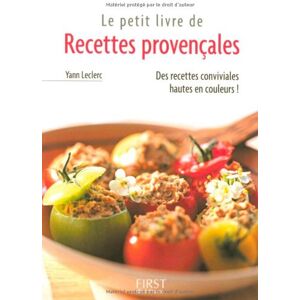 Yann LeClerc Le Petit Livre De Recettes Provençales : Des Recettes Conviviales Hautes En Couleur ! - Publicité Yann LeClerc Le Petit Livre De Recettes Provençales : Des Recettes Conviviales Hautes En Couleur ! - Publicité