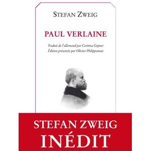 Stefan Zweig Paul Verlaine - Publicité Stefan Zweig Paul Verlaine - Publicité