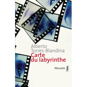 Alberto Torres Blandina Carte Du Labyrinthe - Publicité Alberto Torres Blandina Carte Du Labyrinthe - Publicité