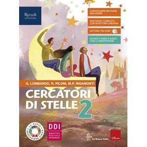Rita Piloni Cercatori Di Stelle. Per La Scuola Media. Con E-Book. Con Espansione Online (Vol. 2) - Publicité Rita Piloni Cercatori Di Stelle. Per La Scuola Media. Con E-Book. Con Espansione Online (Vol. 2) - Publicité