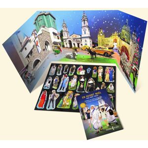 Oysonville, Inès d' En Avant Noël Avec Mère Teresa: Calendrier De L'Avent Avec Stickers Et Son Livret D'Accompagnement - Publicité Oysonville, Inès d' En Avant Noël Avec Mère Teresa: Calendrier De L'Avent Avec Stickers Et Son Livret D'Accompagnement - Publicité